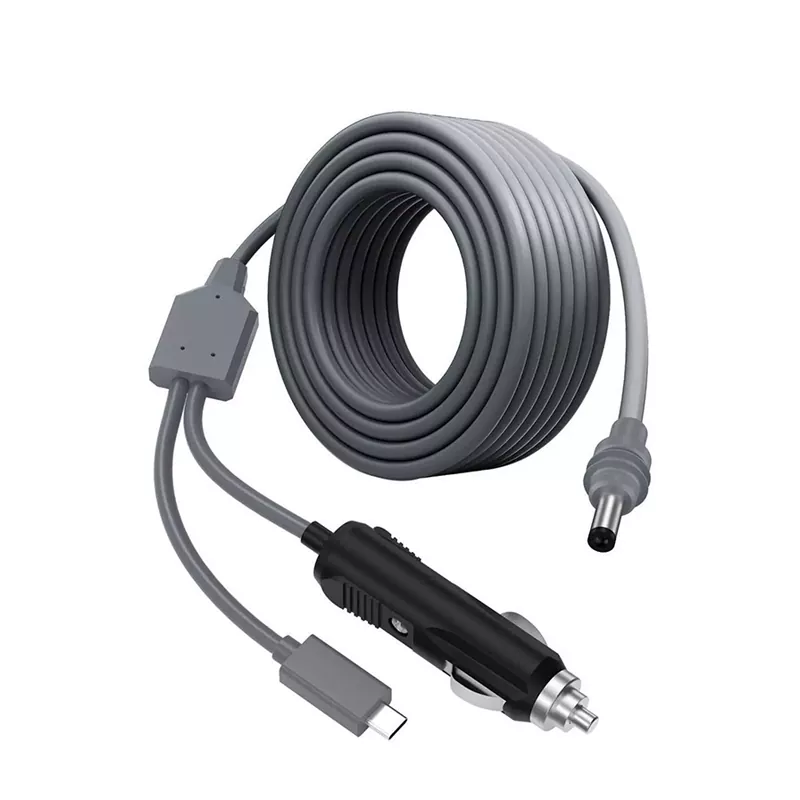 2 az 1-ben Starlink DC-USB-C autós töltőkábel