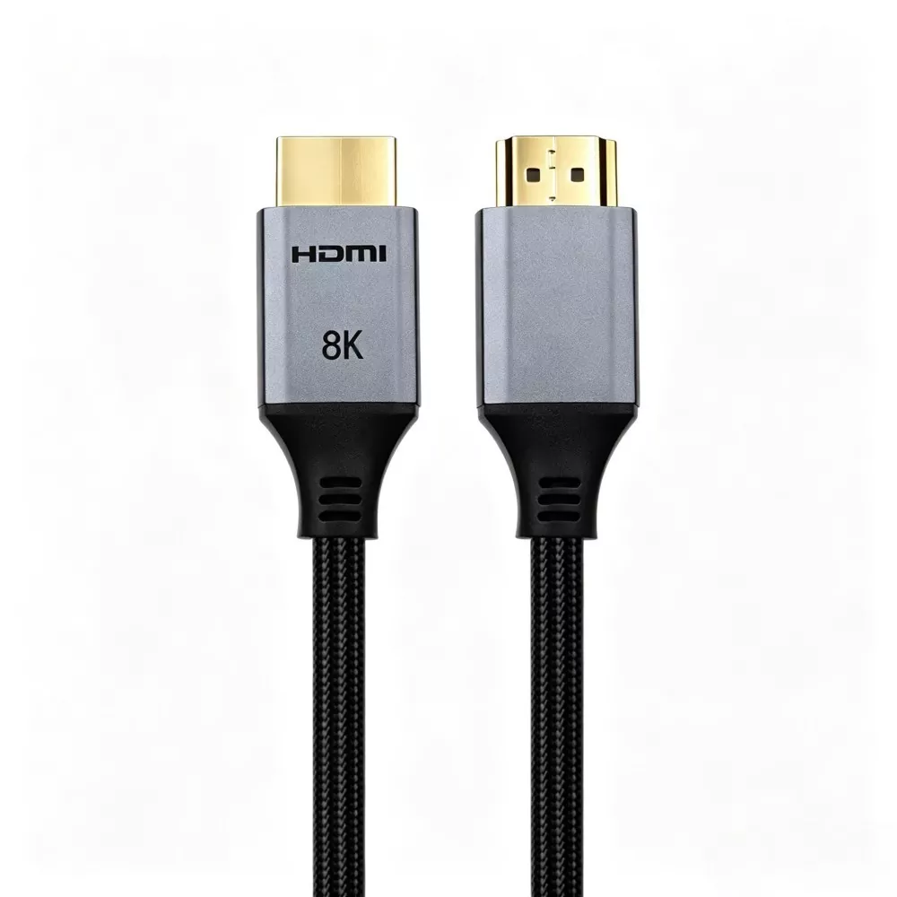 Cink ötvözet Shell 8K HDMI-kábel AM–AM fényképezőgépekhez